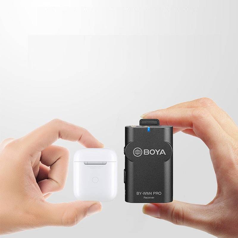BY-WM4 PRO-K3 BOYA 2.4G wireless microphone for IOS devices