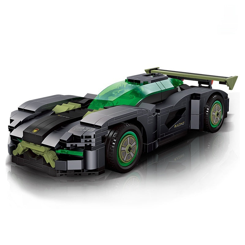 Assemble DIY Tech Sports Car Bricks