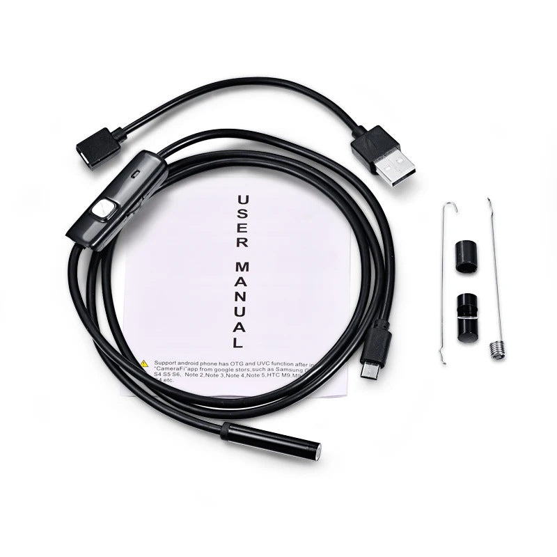 IP67 Waterproof 7mm Endoscope For PCs And Smartphones