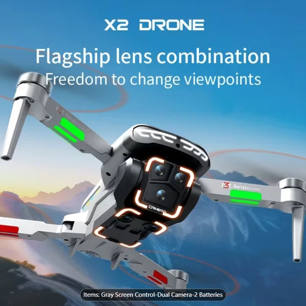 Smart Flight Aerial Photography X2 Drone | Easy For Beginners, Perfect As A Holiday Gift