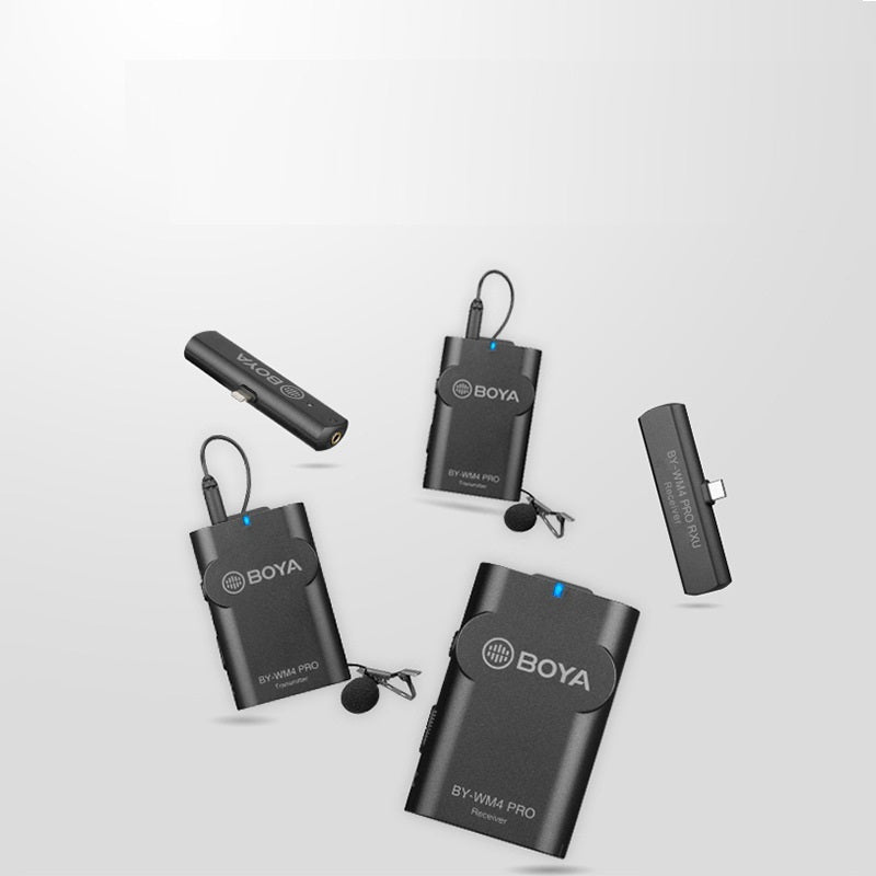 BY-WM4 PRO-K3 BOYA 2.4G wireless microphone for IOS devices