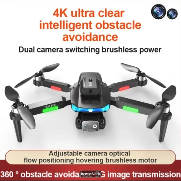Long-endurance Drone With Optical Flow Positioning And Dual Cameras | Ideal Gift For Adults And Aerial Photography Enthusiasts