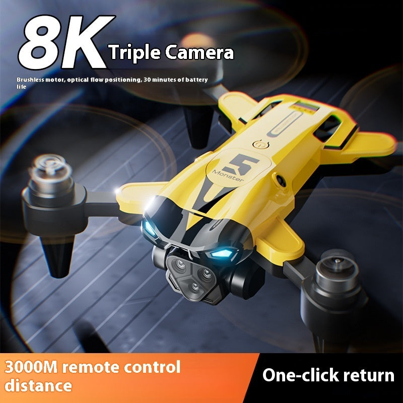 Three Cameras UAV HD Aerial Photography Remote Control